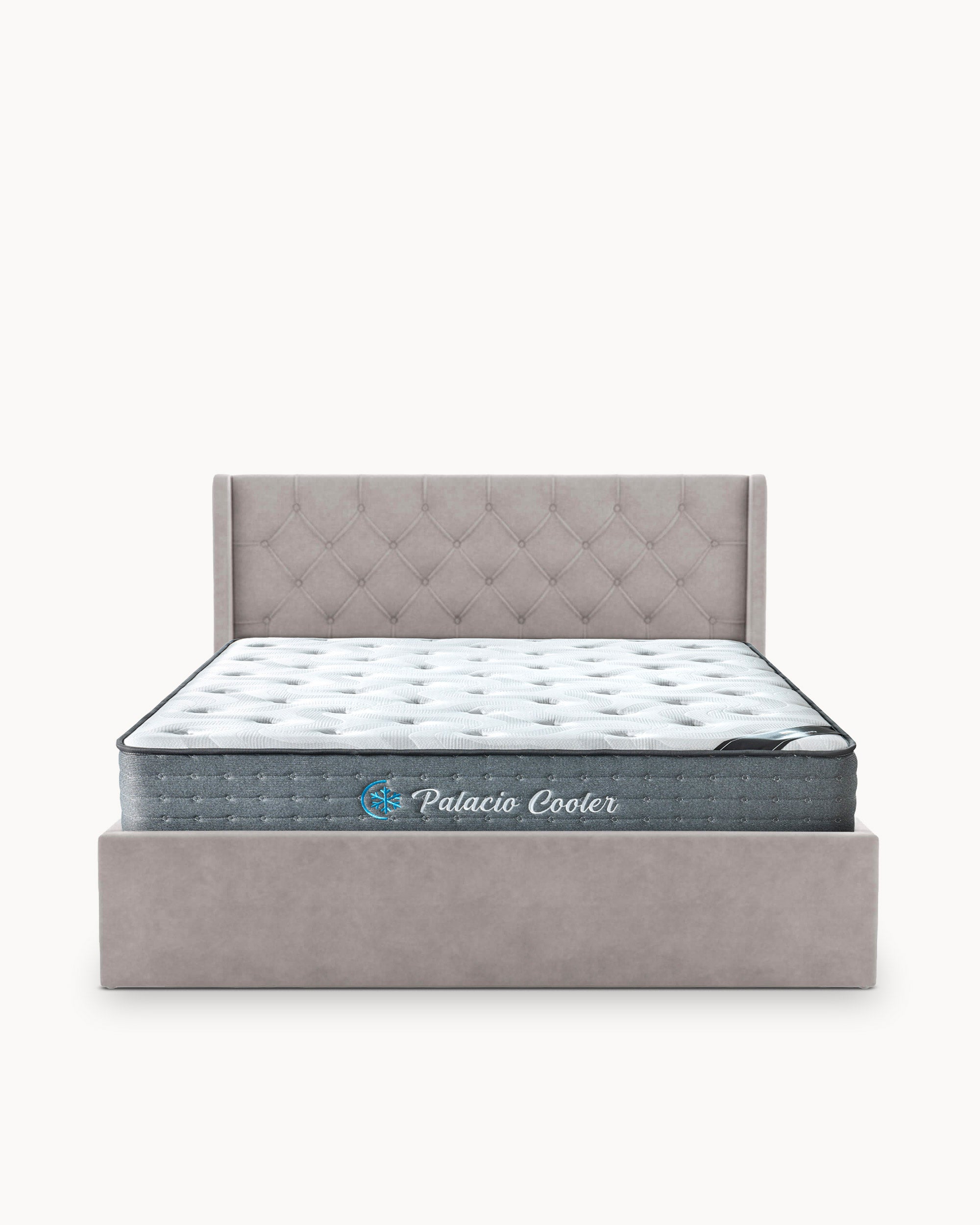 CHATELET lift-up double bed frame + HOMYSLEEP PALACIO COOLER mattress
