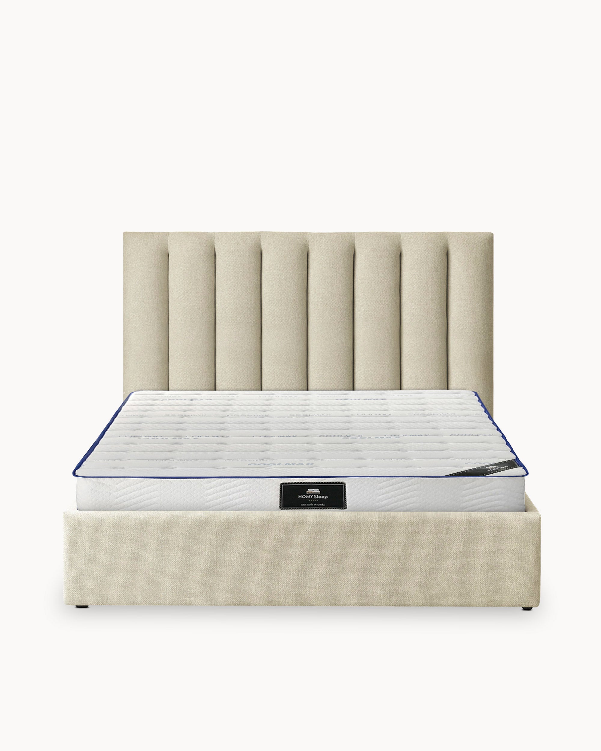 AUSSIE II Double lifting bed pack + HOMYSLEEP SPRING ROLLER mattress