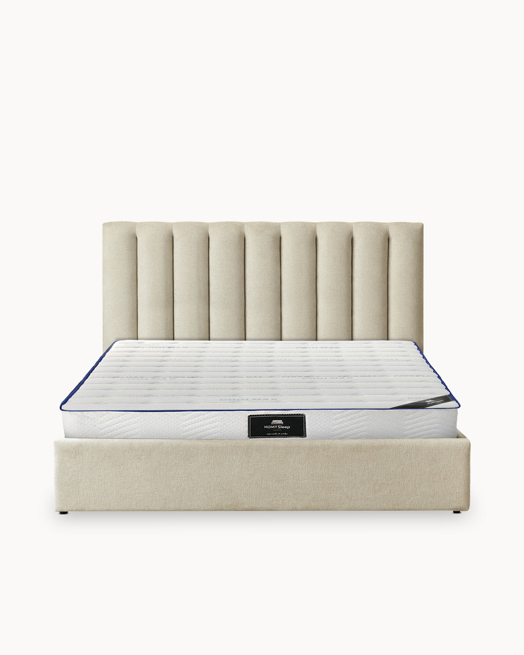 AUSSIE II Double lifting bed pack + HOMYSLEEP SPRING ROLLER mattress