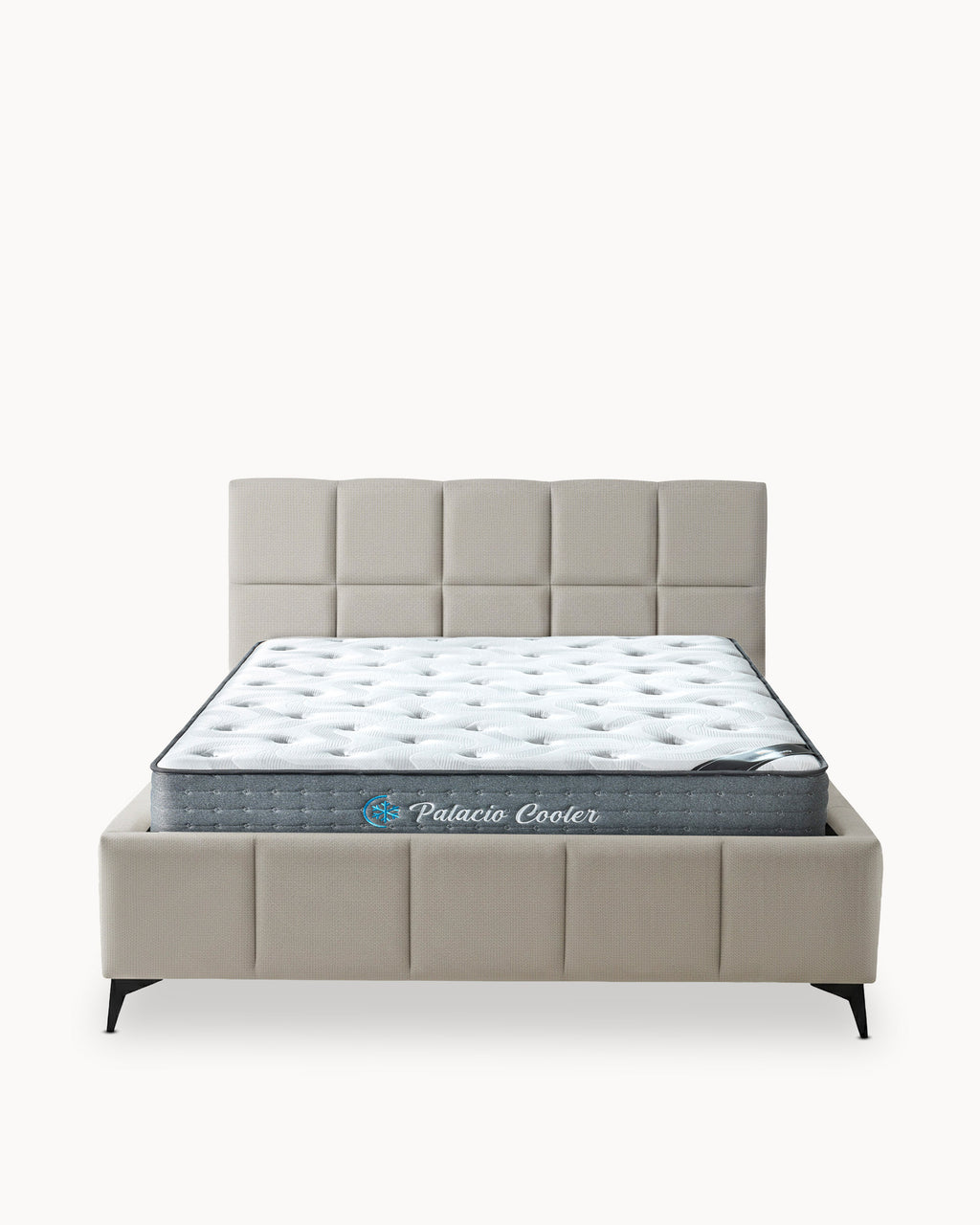 Pack cama de matrimonio VANESSA + Colchón HOMYSLEEP PALACIO COOLER