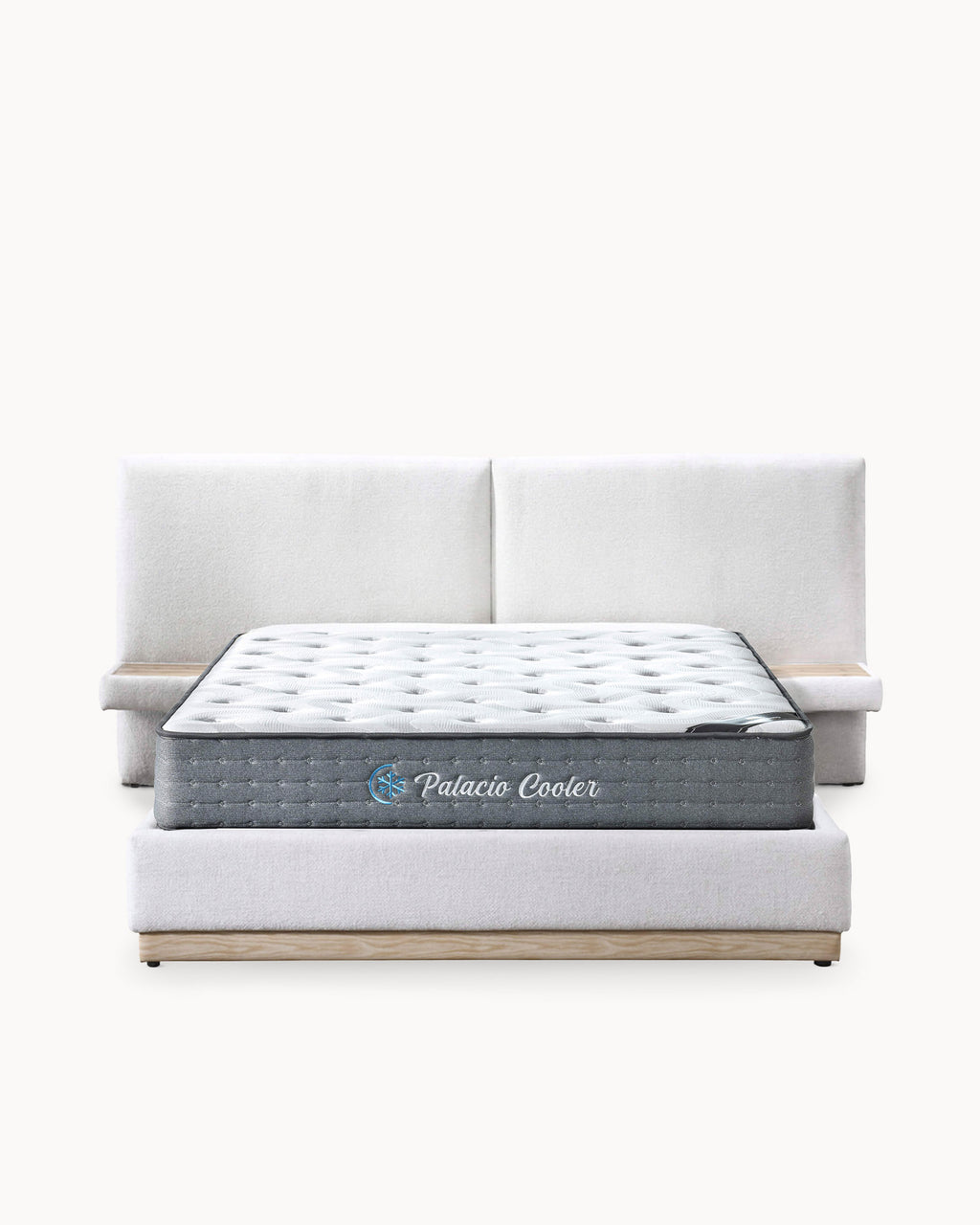 Pack cama de casal elevatória NAPOLI + Colchão HOMYSLEEP PALACIO COOLER