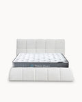 NEWCASTLE lift-up double bed frame + HOMYSLEEP PALACIO COOLER Mattress
