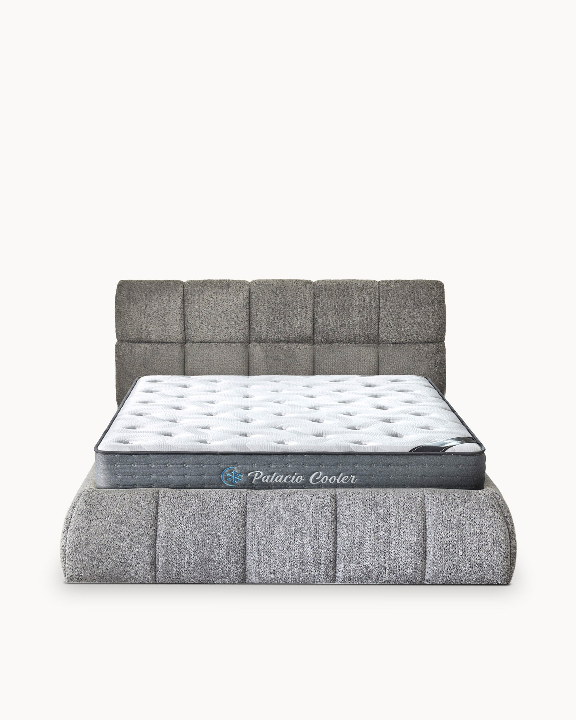 Pack cama de casal elevatória NEWCASTLE + Colchão HOMYSLEEP PALACIO COOLER