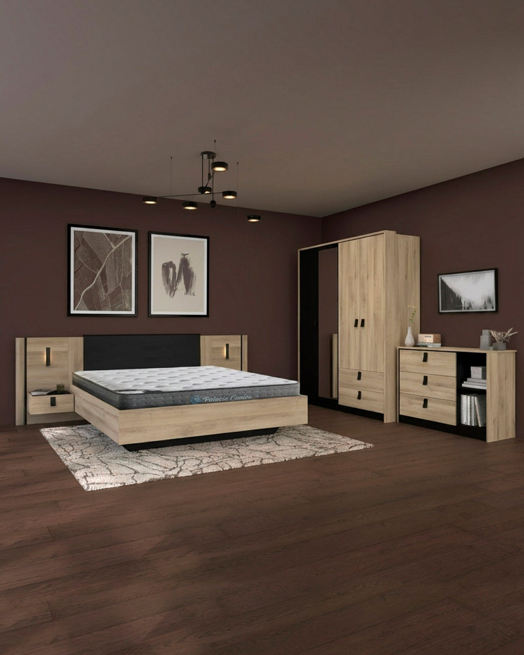 KIERAN complete double bedroom pack
