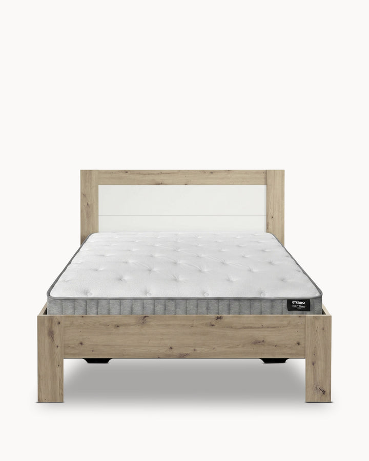 CARTENA Double bed pack + HOMYSLEEP ETERNO Mattress