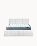 Pack cama de casal elevatória NEWCASTLE + Colchão HOMYSLEEP PALACIO COOLER