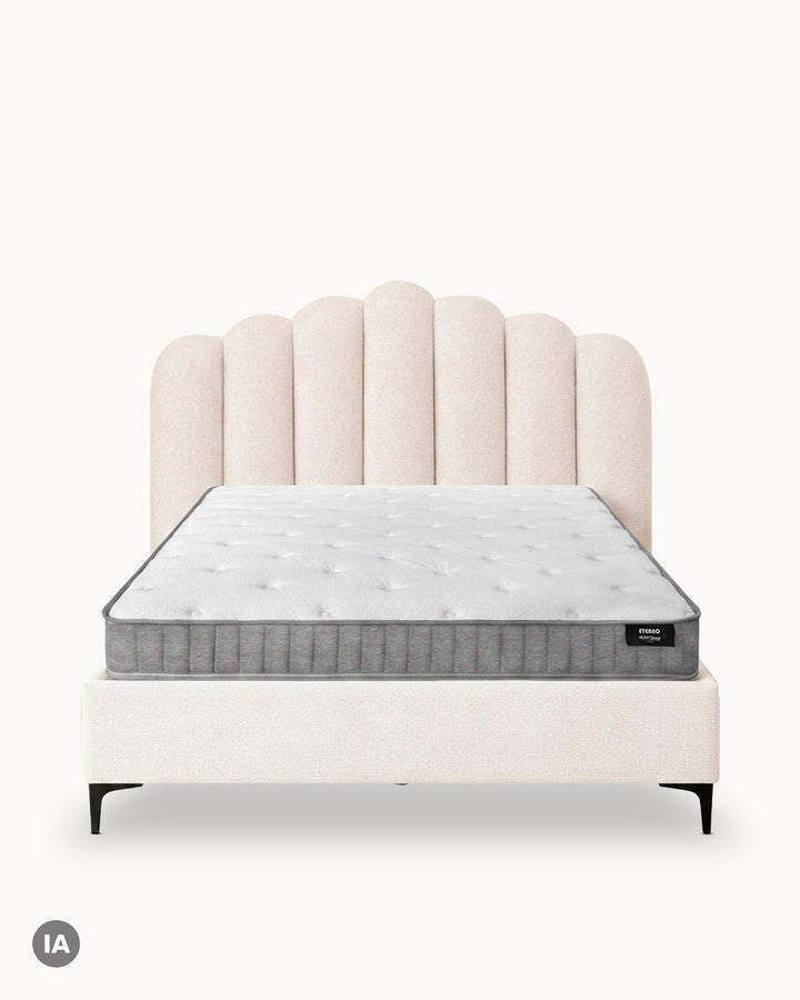 Pack Cama Casal CAMILLA + Colchão HOMYSLEEP ETERNO