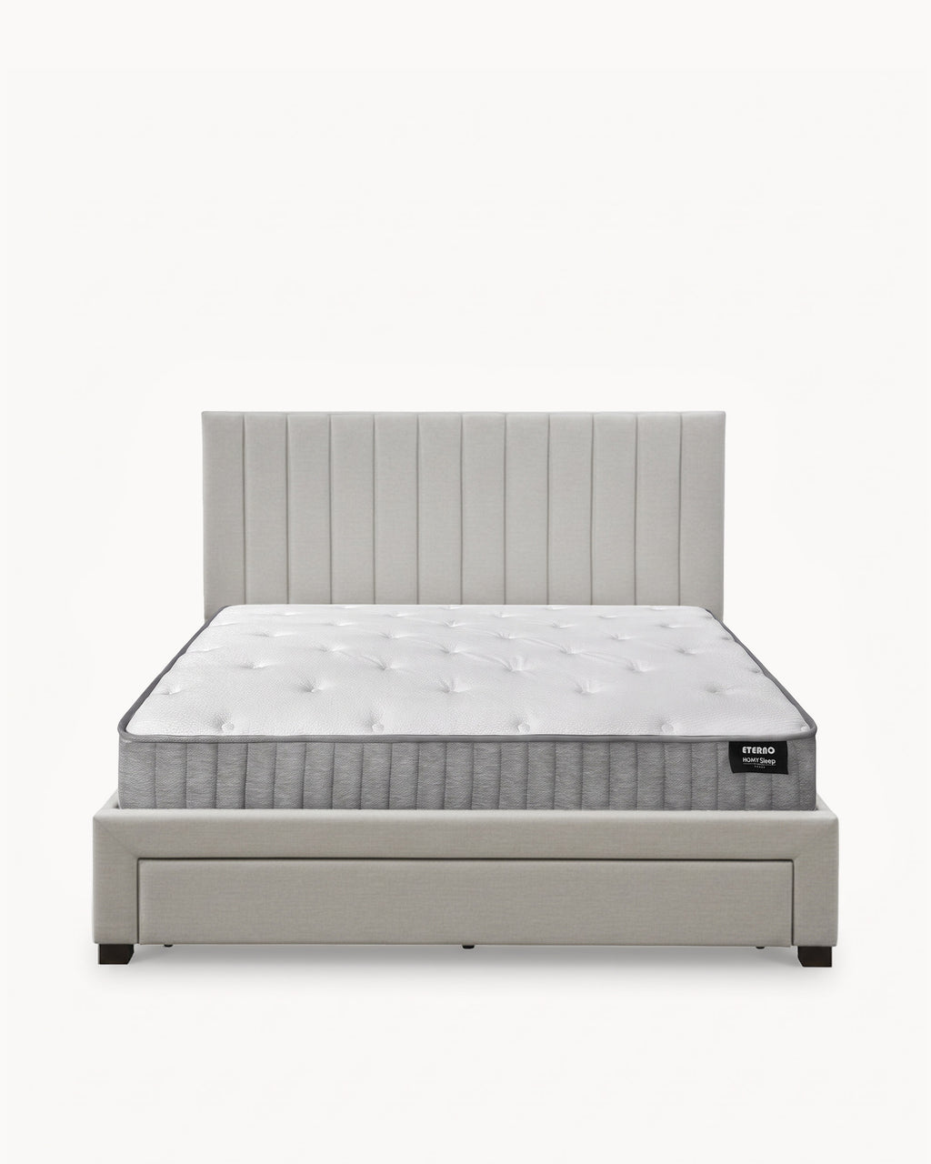 Pack cama de casal BELLA + Colchão HOMYSLEEP ETERNO