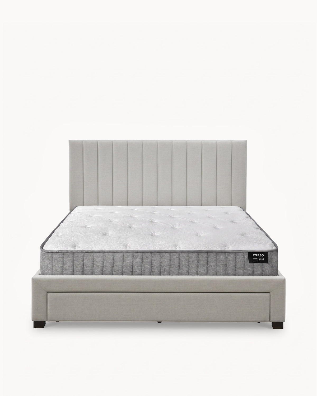 Pack cama de casal BELLA + Colchão HOMYSLEEP ETERNO