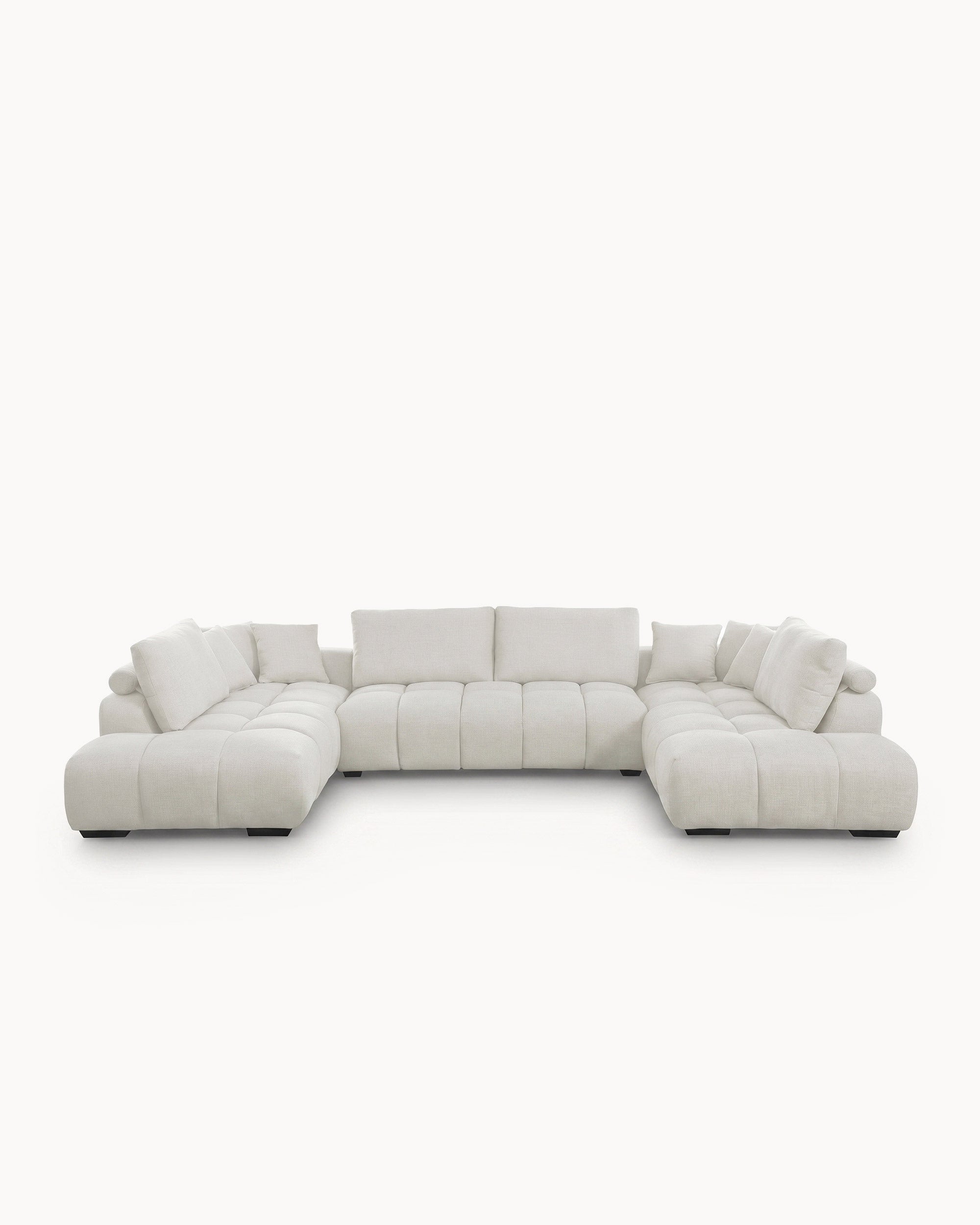 Sofá de canto CALIFORNIA com duplo chaise longue