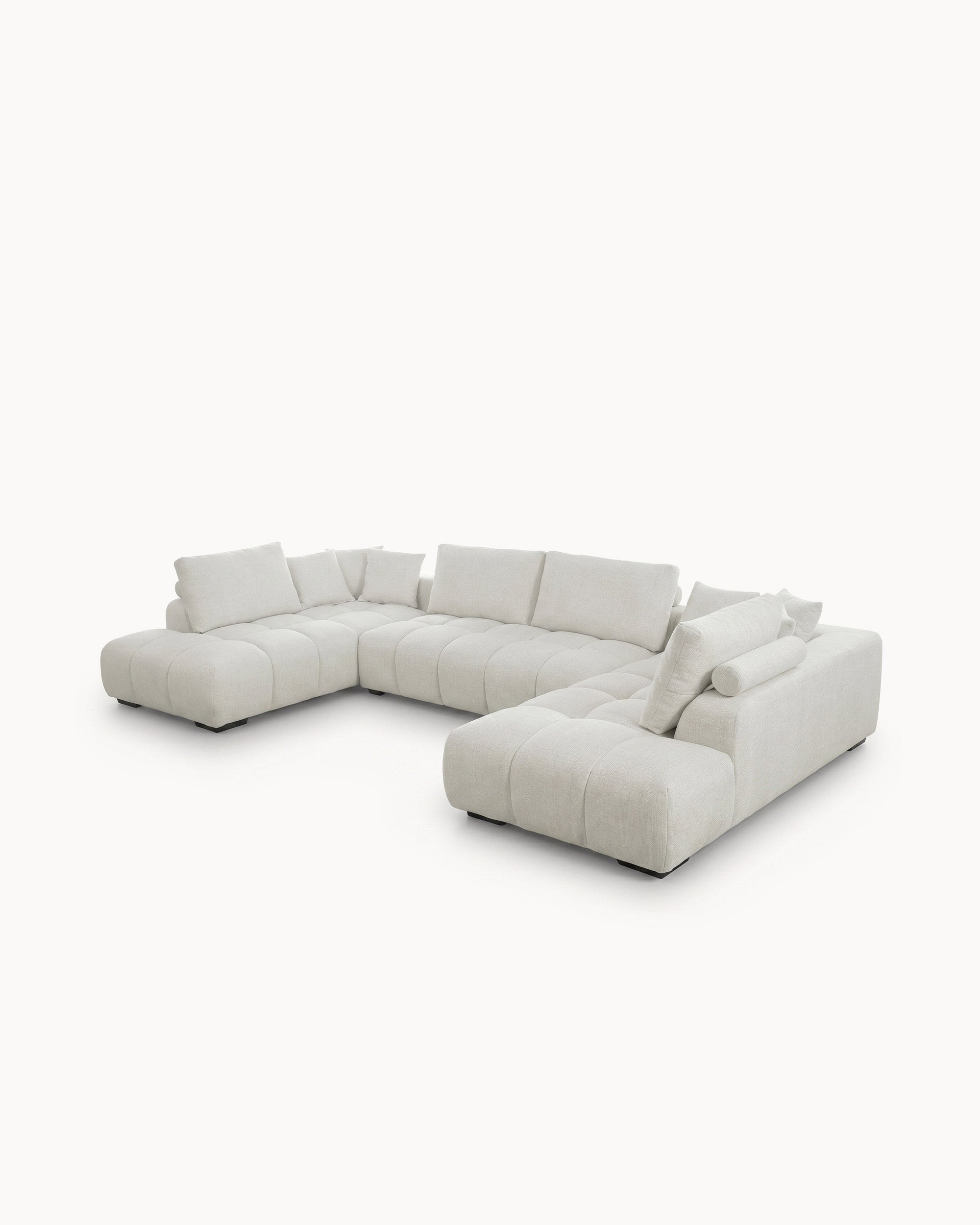 Sofá de canto CALIFORNIA com duplo chaise longue