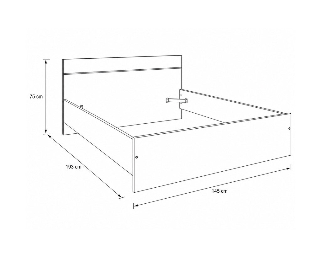 Pack Cama de casal CODA +  Colchão HOMYSLEEP ETERNO