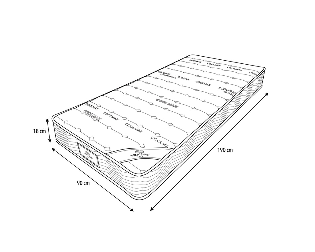 Pack cama de solteiro New MATRIX SHINY + colchão SPRING ROLLER