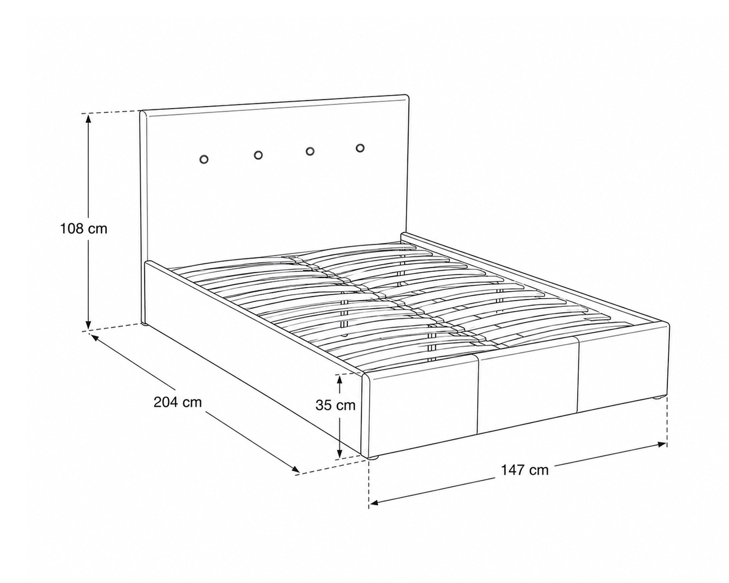 Double bed BETTY II