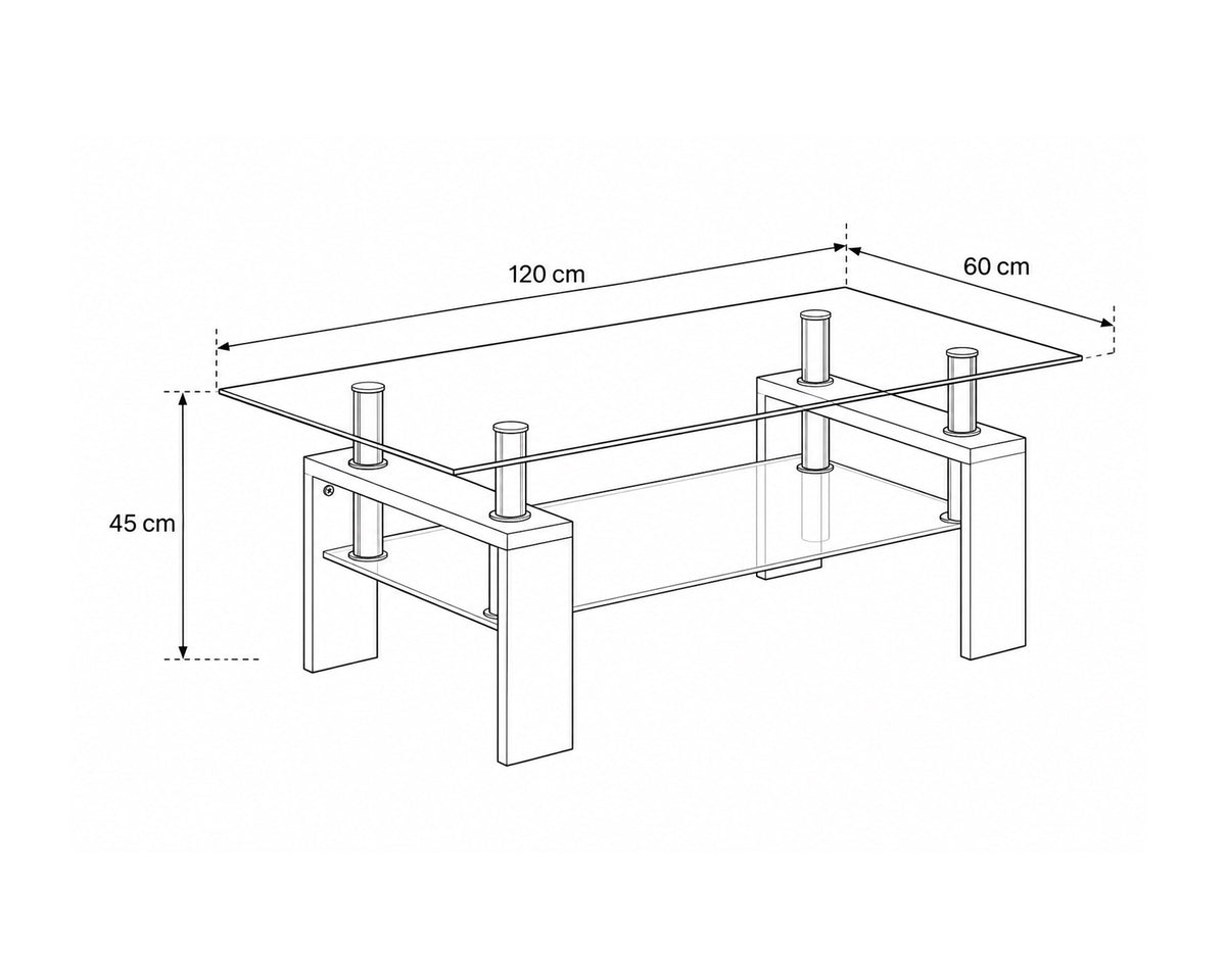 Mesa de centro PODIUM