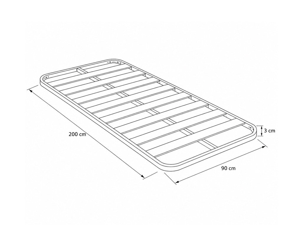 Pack Cama de casal ARKADIA + Colchão HOMYSLEEP PALACIO COOLER